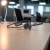 Legato OpenEar þráðlaus heyrnartól með hljóðeinangrandi hljóðnema (Noise Cancellation) á spöng, 17 klst spilun, BT 5.3 & IPX5 vatnsvörn